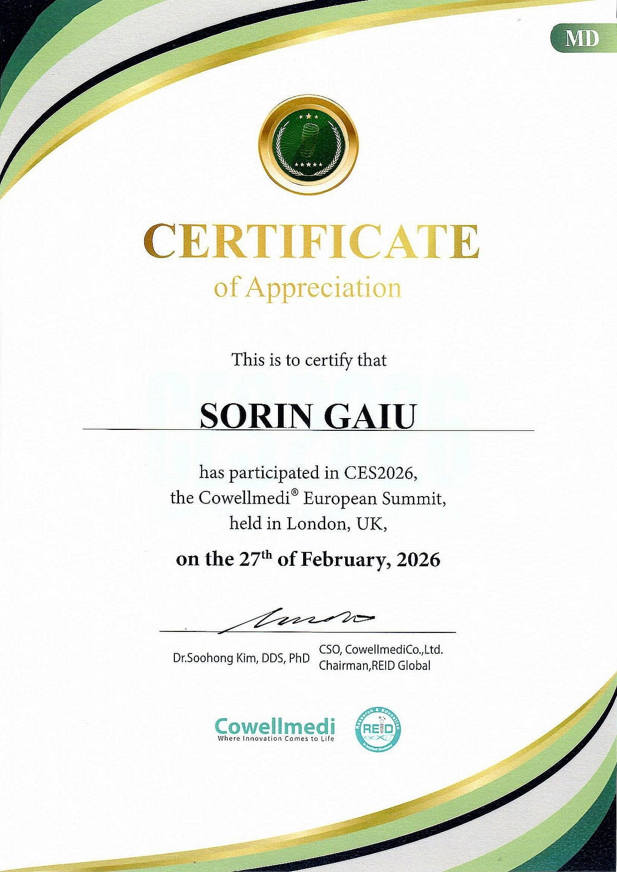 Diplomă Dr. Sorin 18